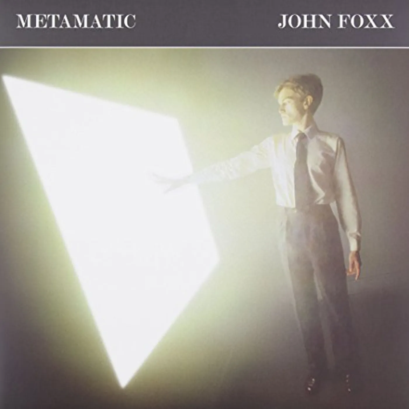 John Foxx METAMATIC GATEFOLD EDITION Vinyl Record