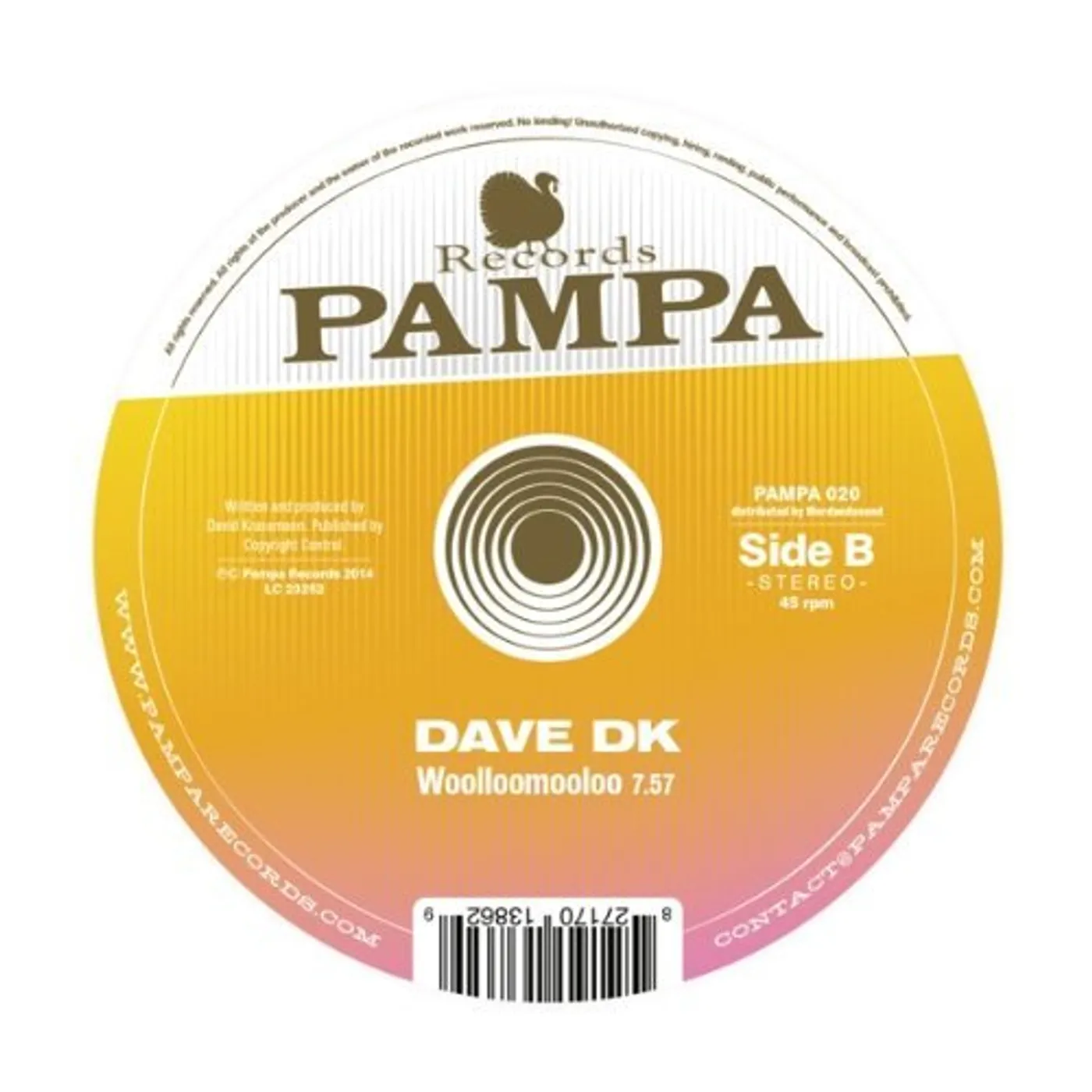 Ricoshëi / Dave DK Perfect Like You / Woolloomooloo Vinyl Record