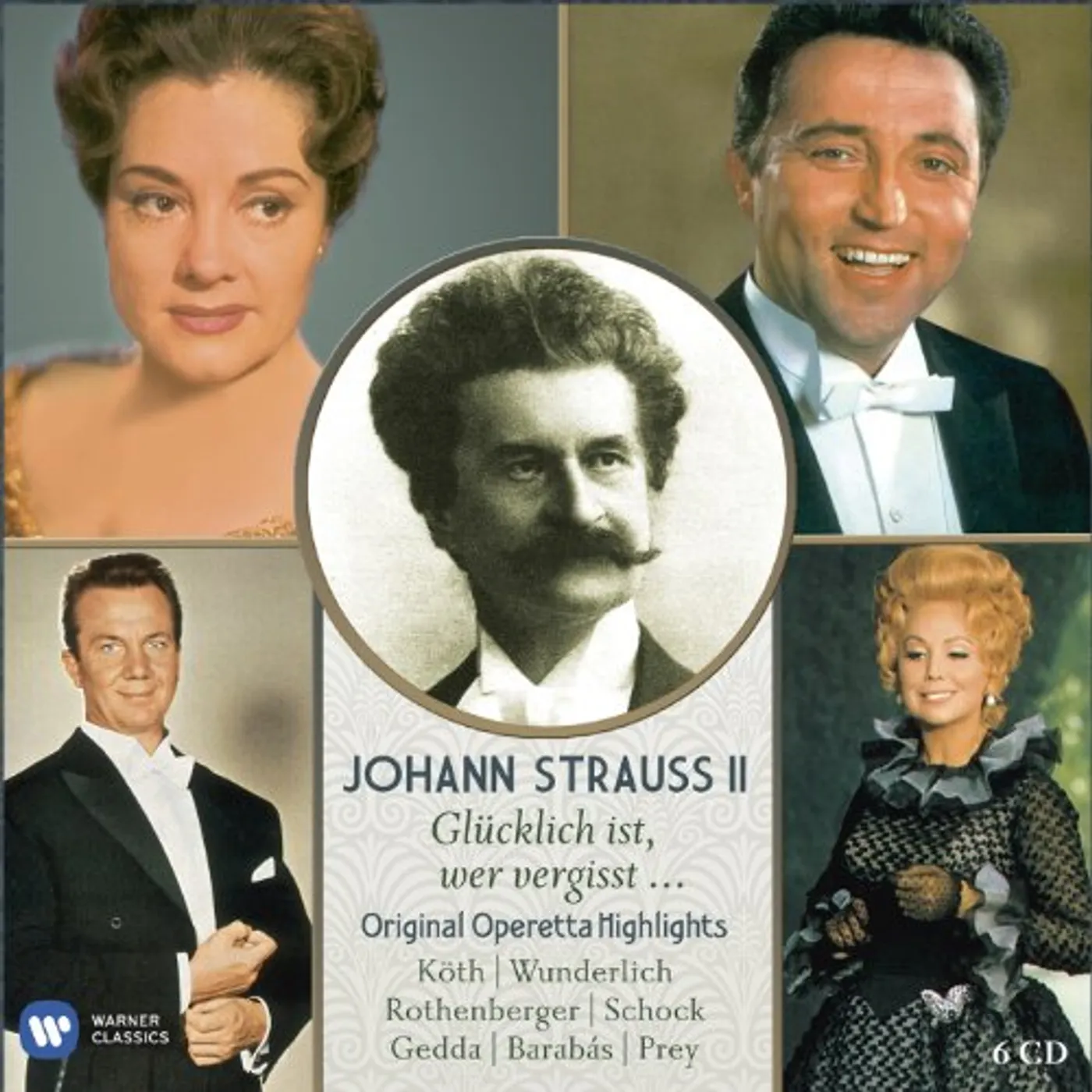 R.Strauss JOHANN STRAUSS II: ORIGINAL OPERETTA HIGHLIGHTS CD