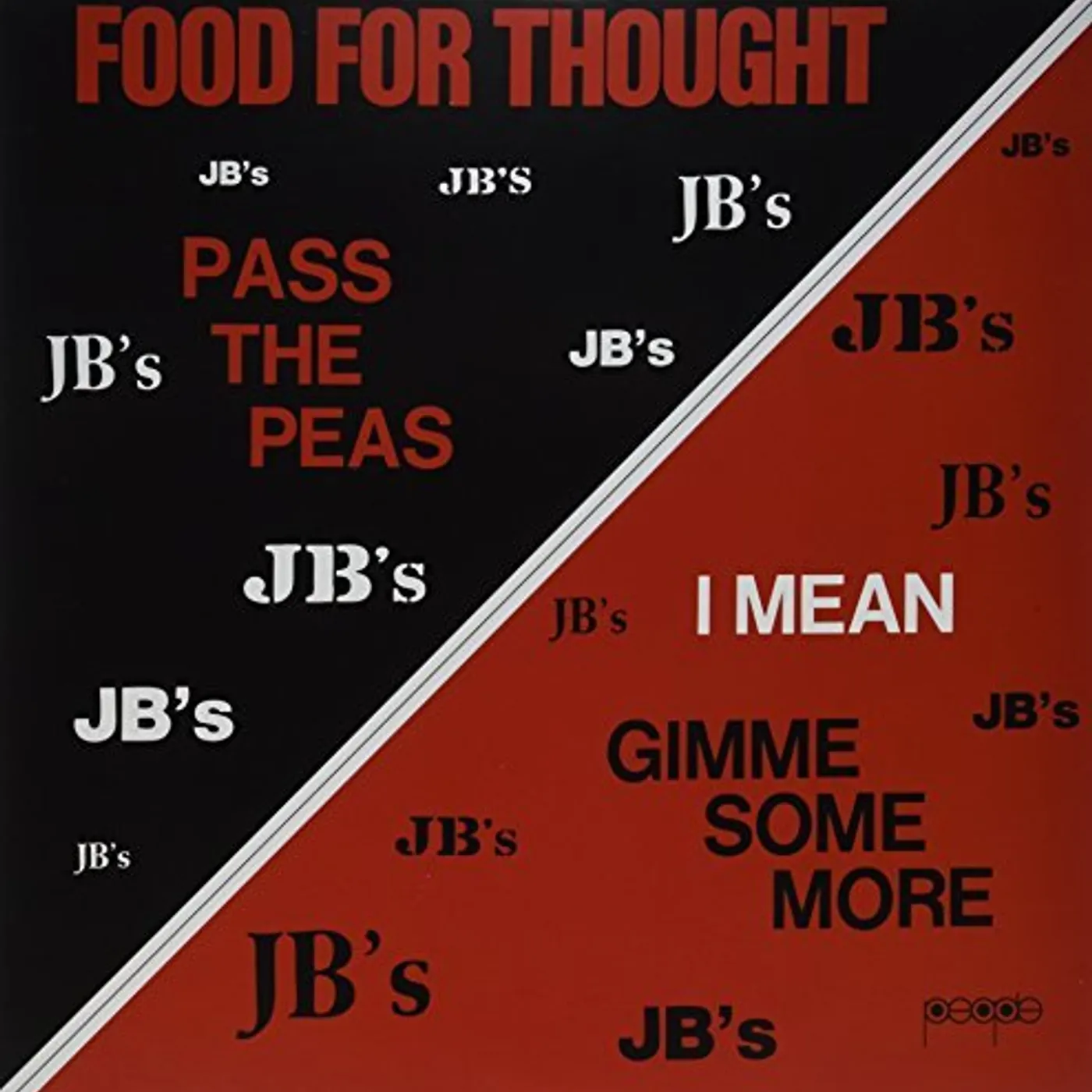 The J.B.'s FOOD FOR THOUGHT: GET ON DOWN EDITION Vinyl Record