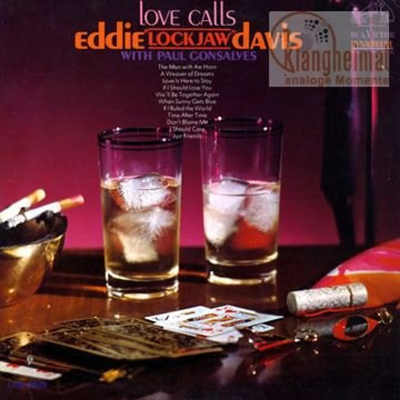 Eddie "Lockjaw" Davis Love Calls Vinyl Record