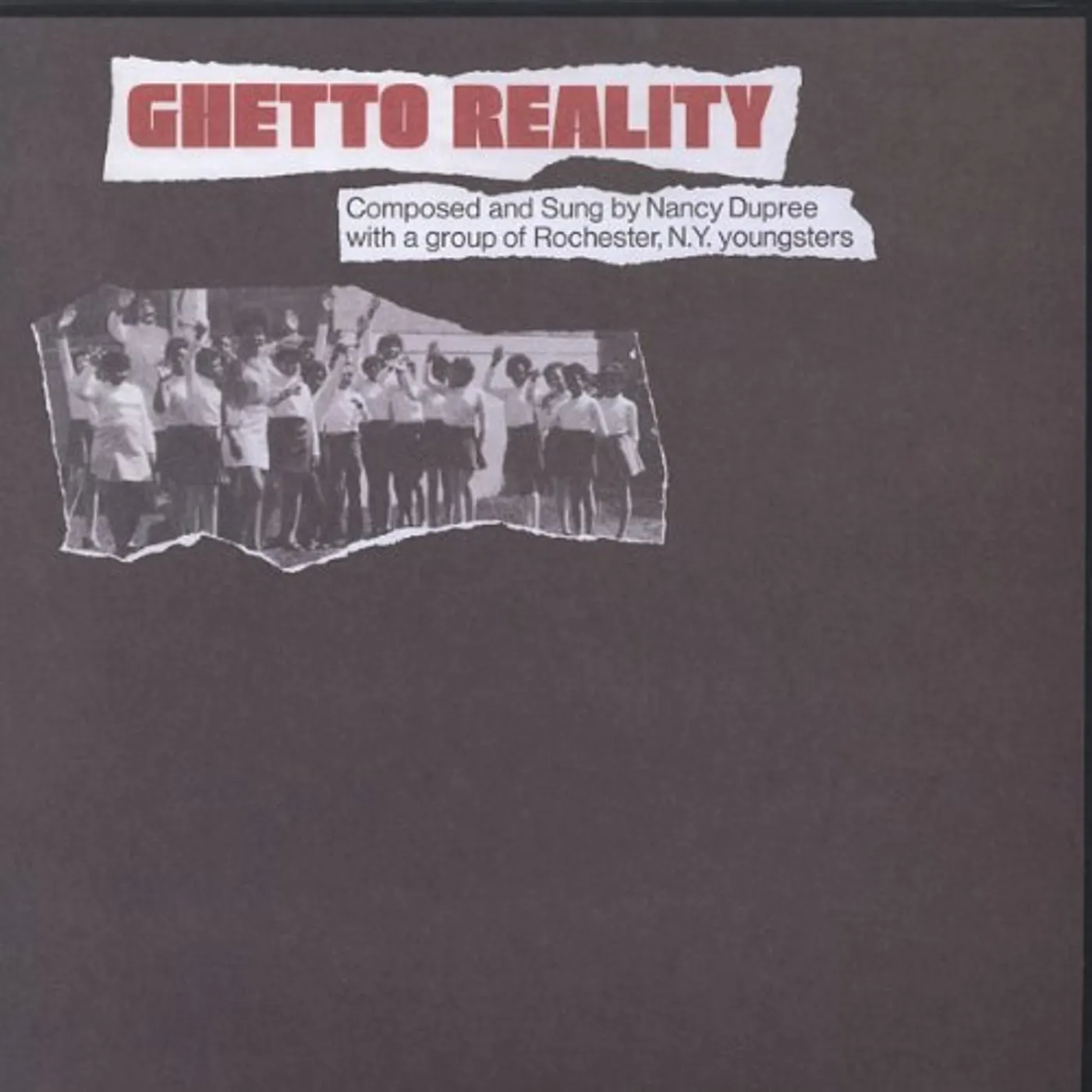 Nancy Dupree Ghetto Reality Vinyl Record