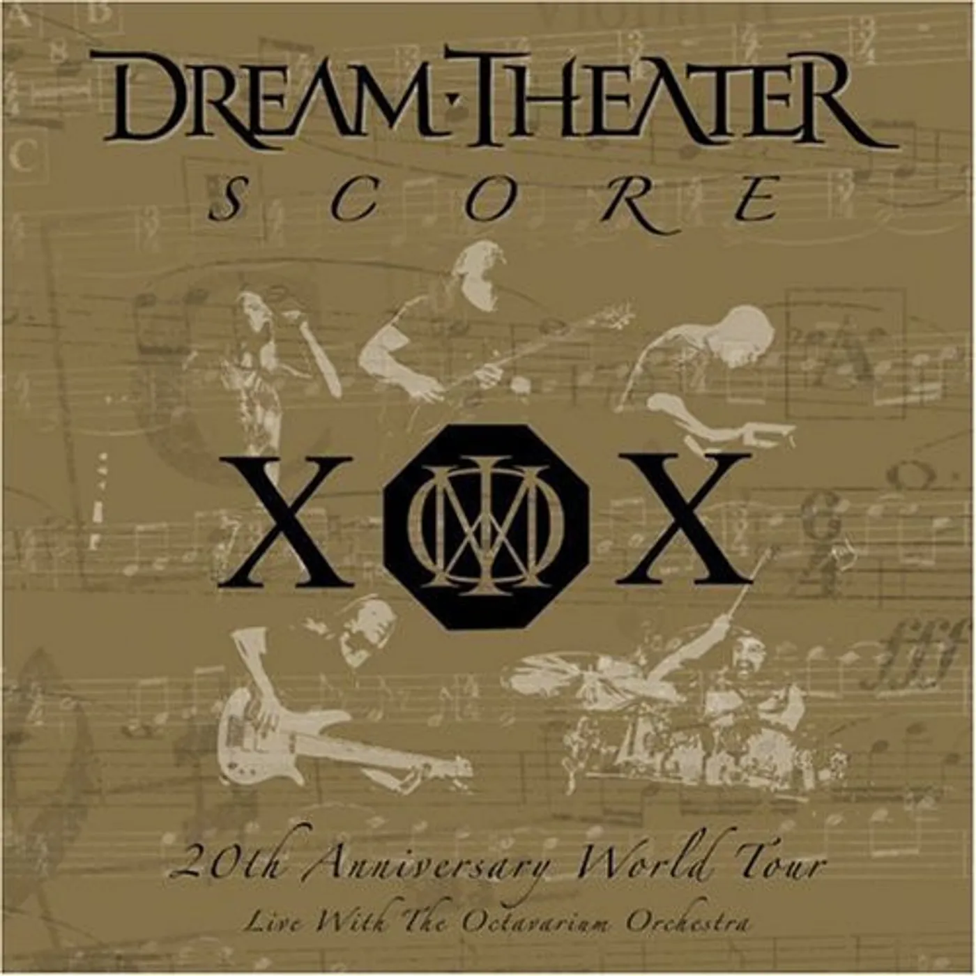 Dream Theater SCORE 20TH ANNIVERSARY WORLD TOUR Vinyl Record