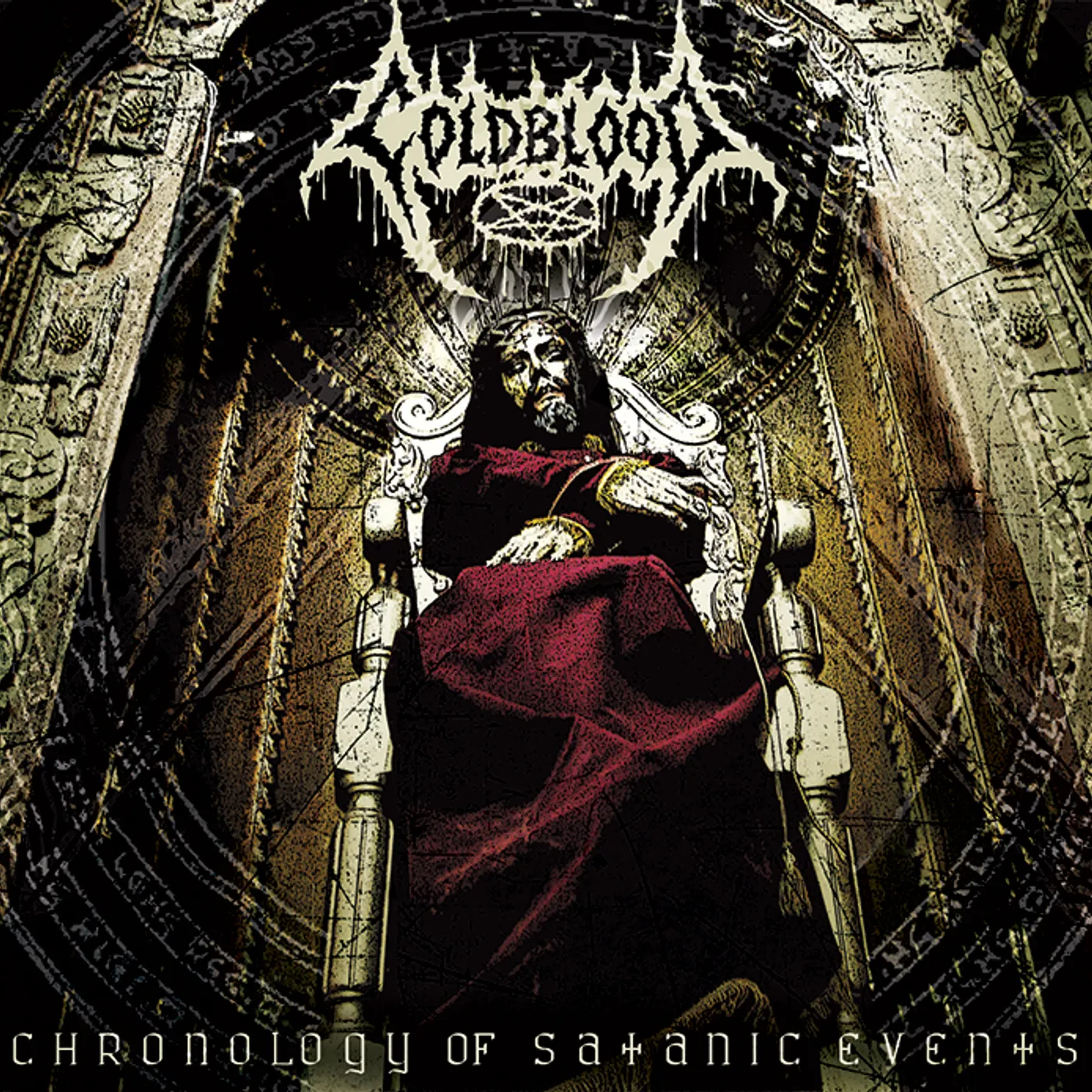 Coldblood CHRONOLOGY OF SATANIC EVENTS CD