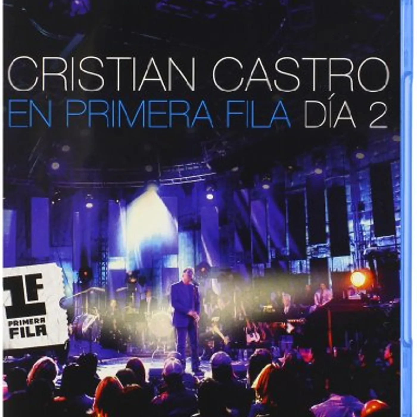 Cristian Castro EN PRIMERA FILA: DIA 2 Blu-ray