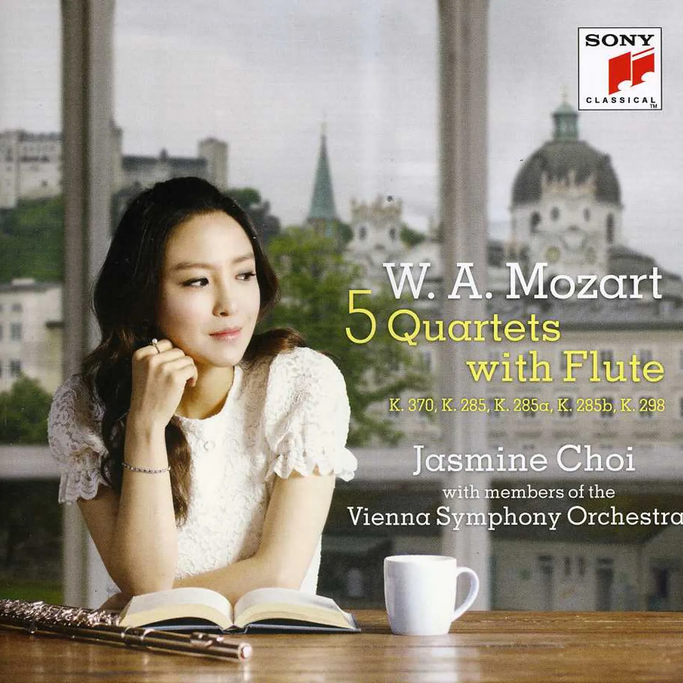 Jasmine Choi W.A. MOZART : 5 QUARTETS WITH FLUTE CD