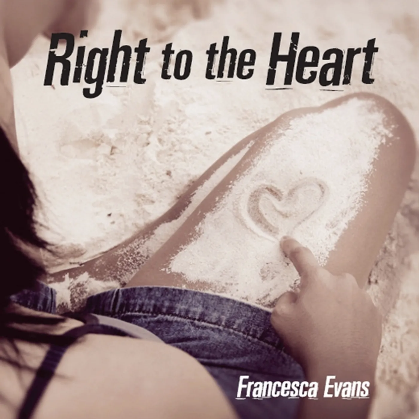 Francesca Evans RIGHT TO THE HEART CD