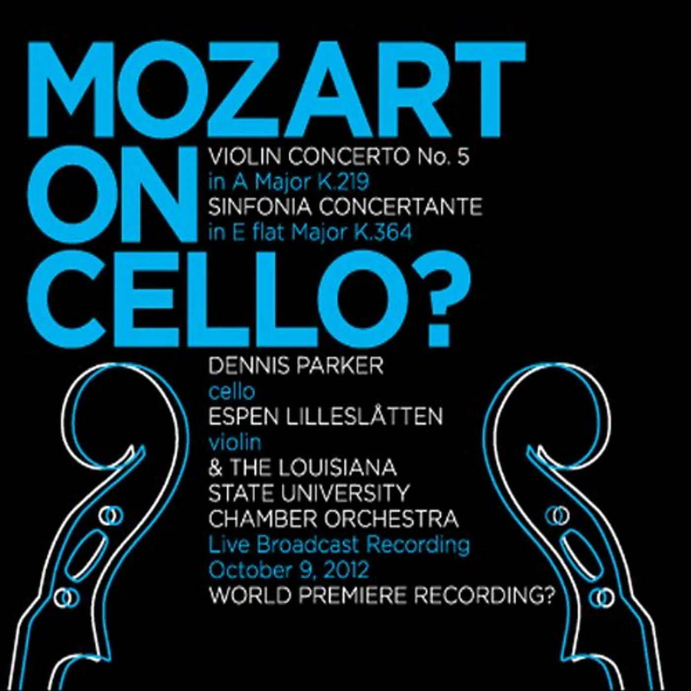 Dennis Parker MOZART ON CELLO CD