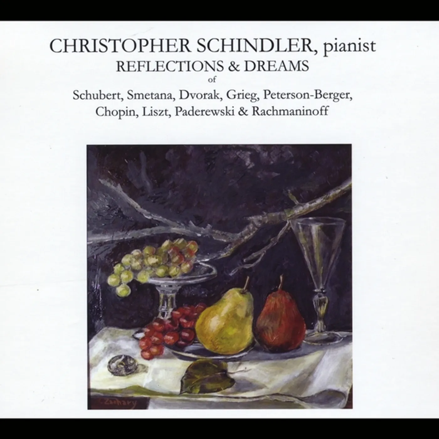 Christopher Schindler REFLECTIONS & DREAMS CD