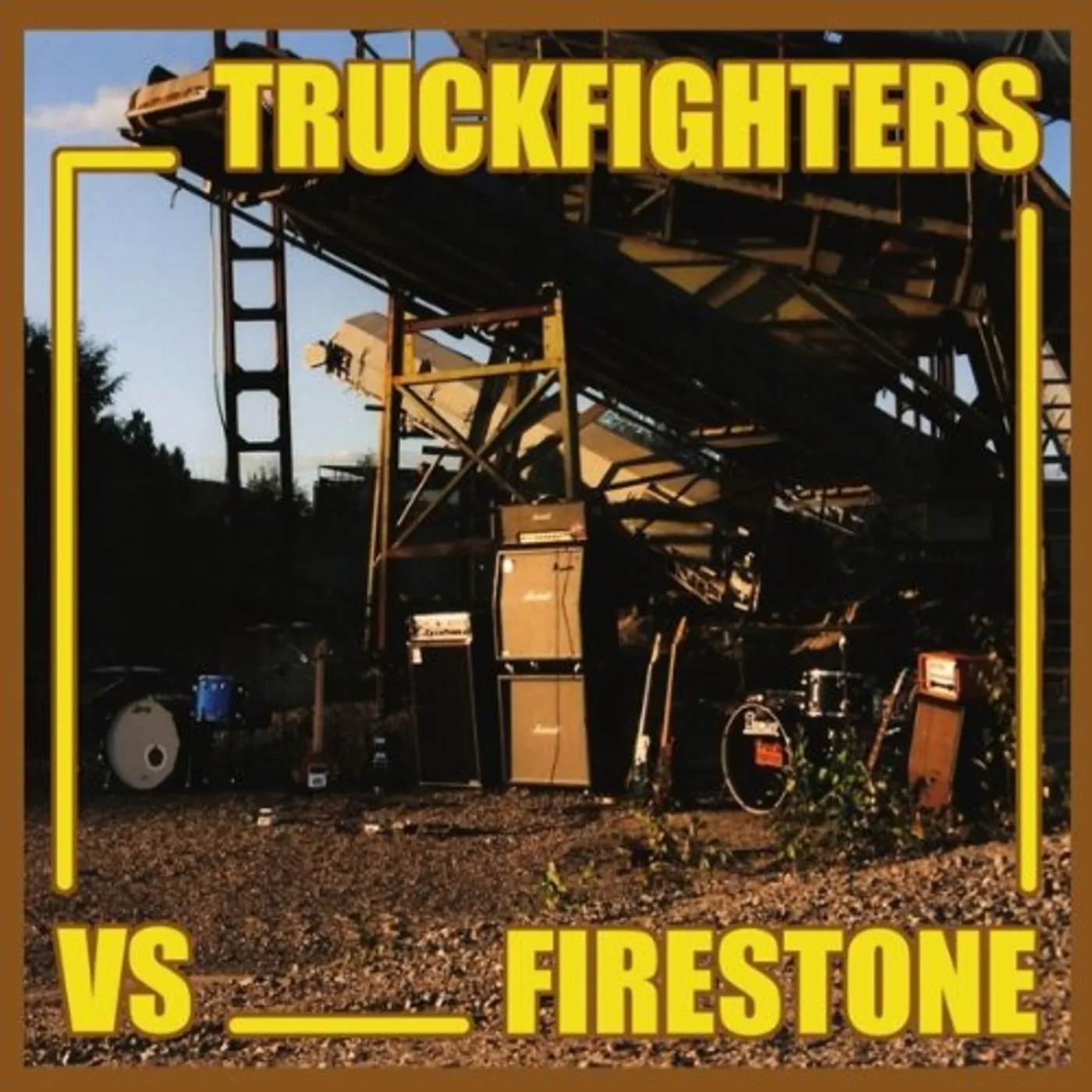 Truckfighters FUZZSPLIT OF THE CENTURY (BROWN VINYL) Vinyl Record