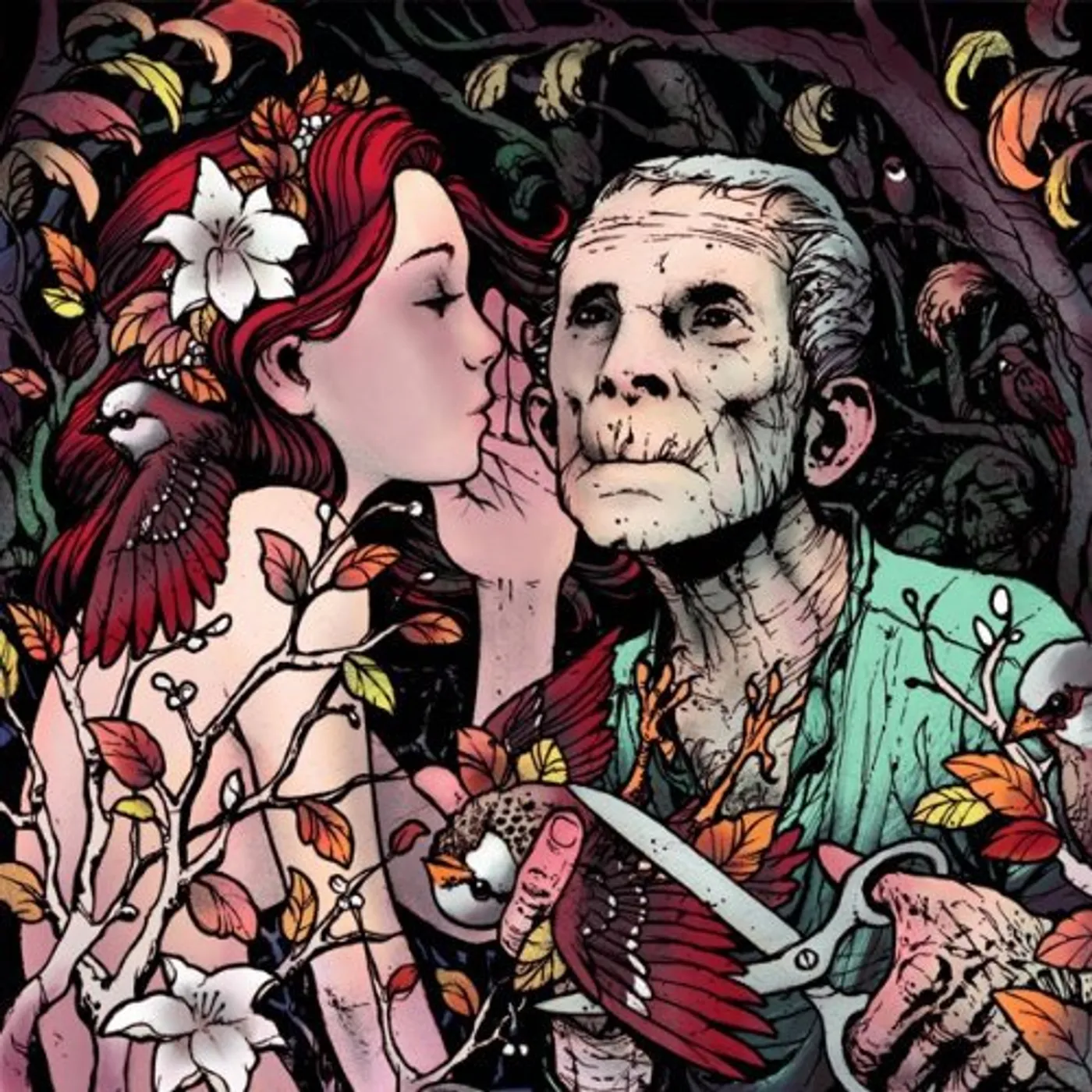 Amoral Fallen Leaves & Dead Sparrows Vinyl Record