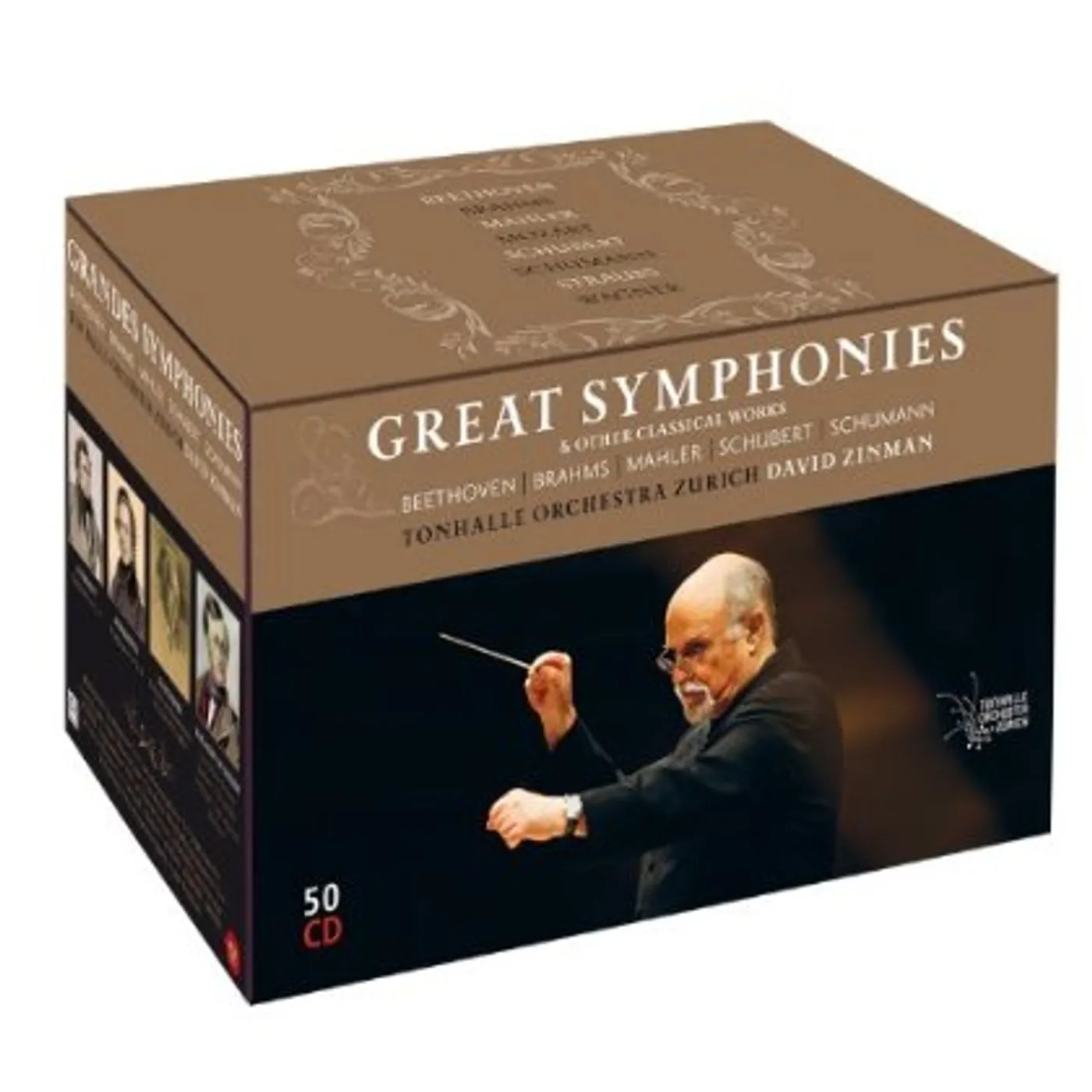 David Zinman GREAT SYMPHONIES ZURICH YEARS CD