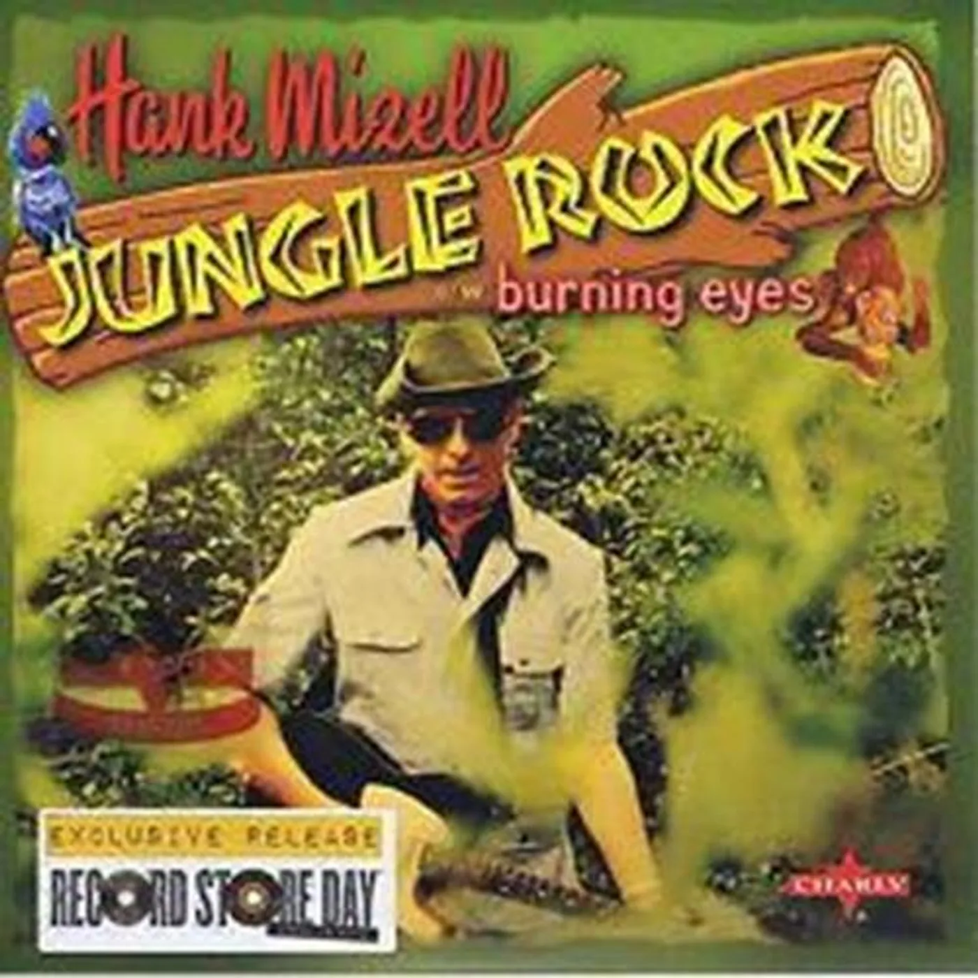 Hank Mizell Jungle Rock Vinyl Record