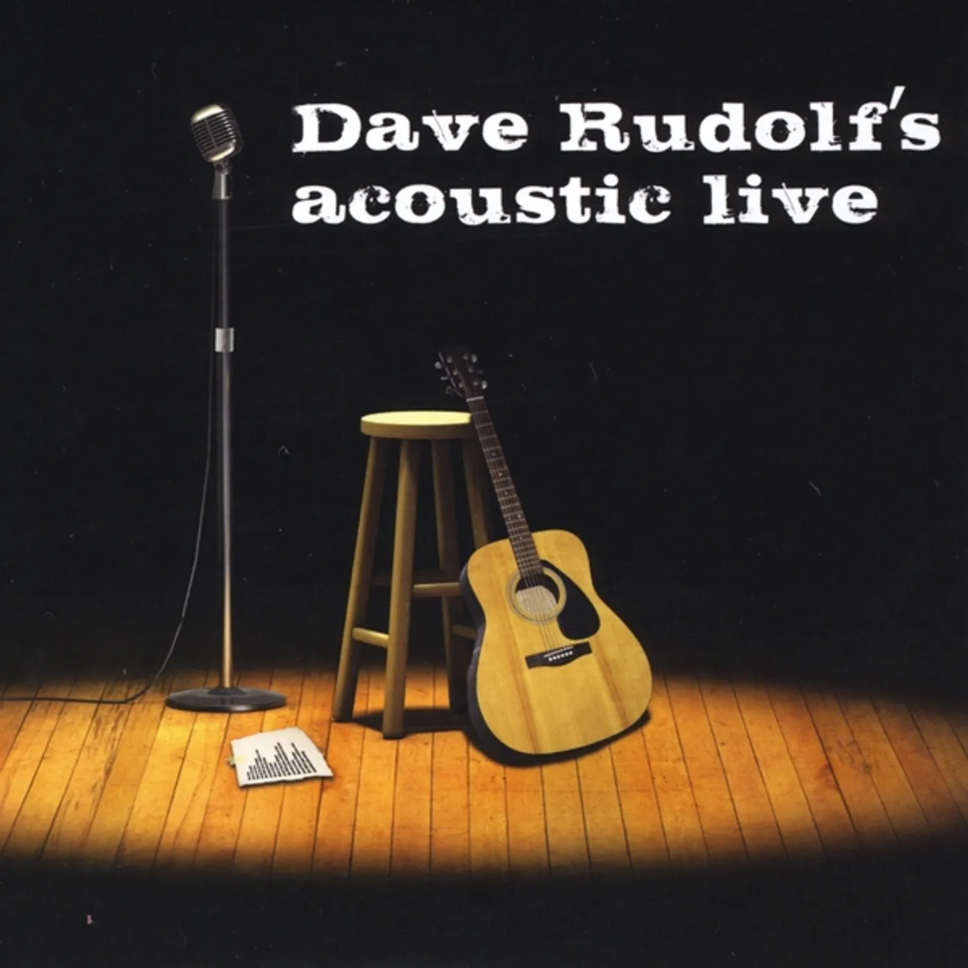 Dave Rudolf ACOUSTIC LIVE CD