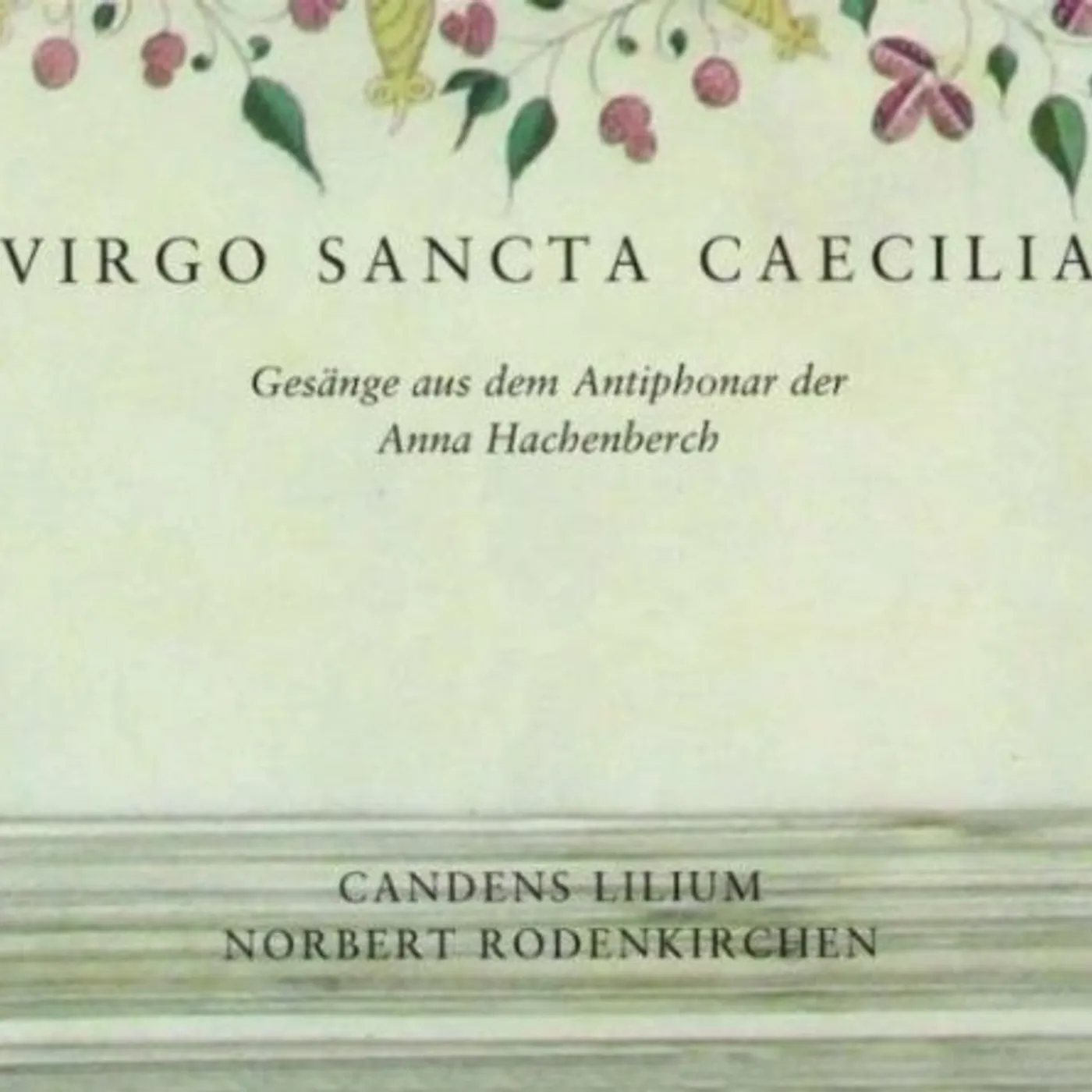 Gregorian VIRGO SANCTA CECILIA CD