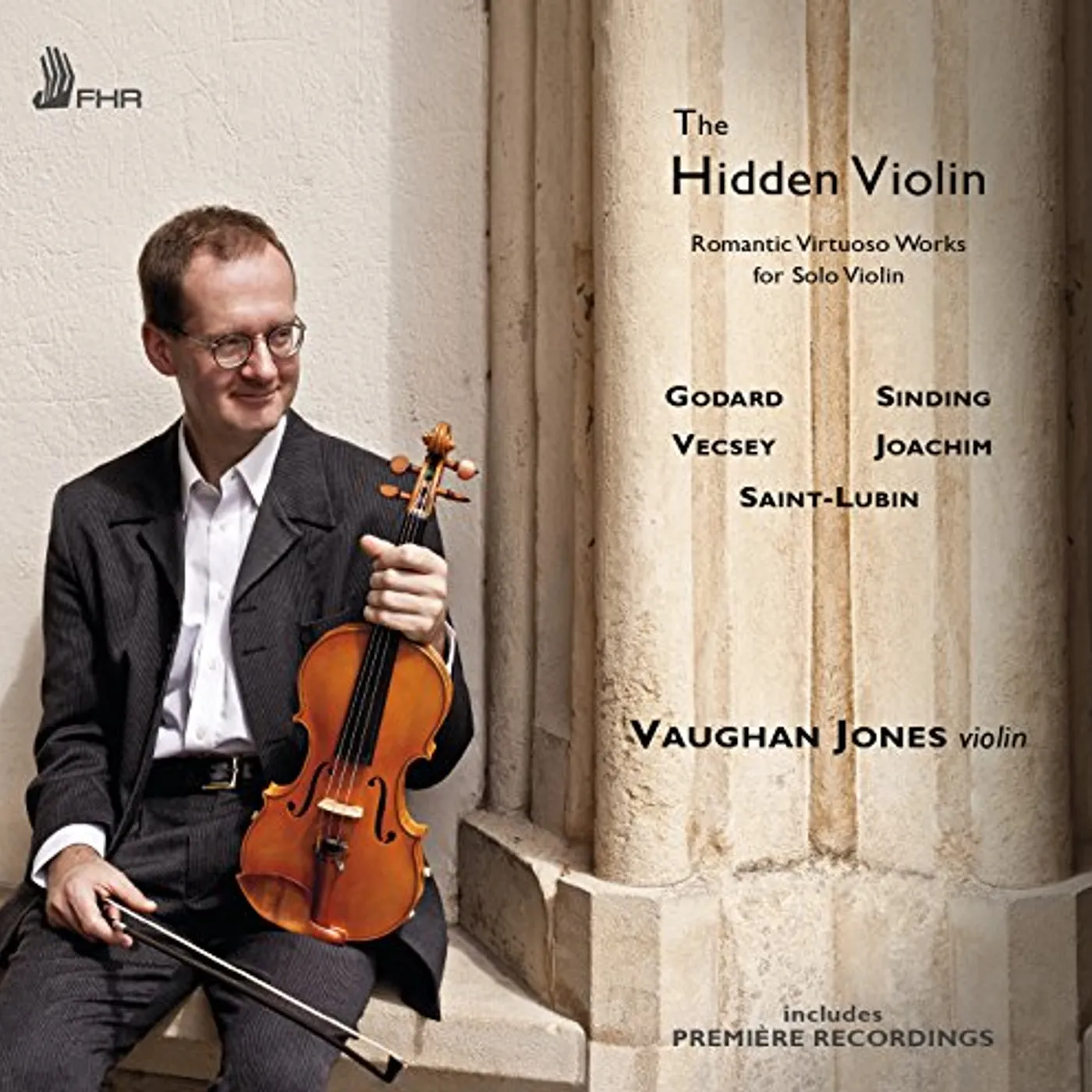 Vaughan Jones HIDDEN VIOLIN - ROMANTIC VIRTUOSO WORKS FOR SOLO CD