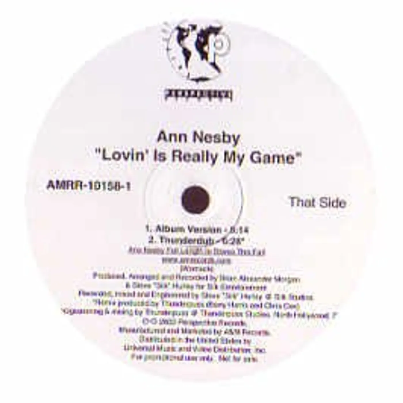 Ann Nesby Lovin' Is Really My Game Vinyl Record