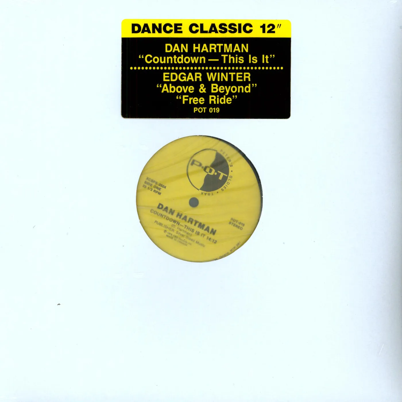 Hartman/Winter COUNTDOWN/THIS IS IT/ABOVE & BEYOND Vinyl Record
