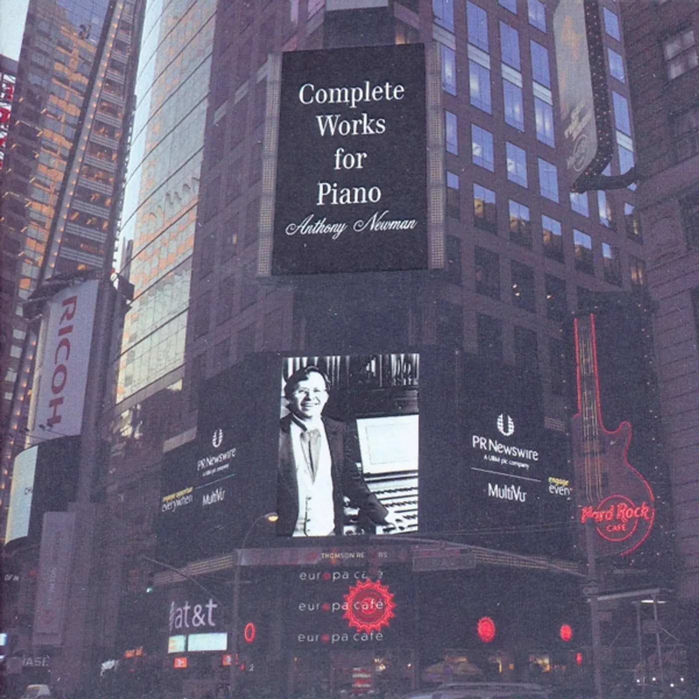 Anthony Newman COMPLETE WORKS FOR PIANO CD