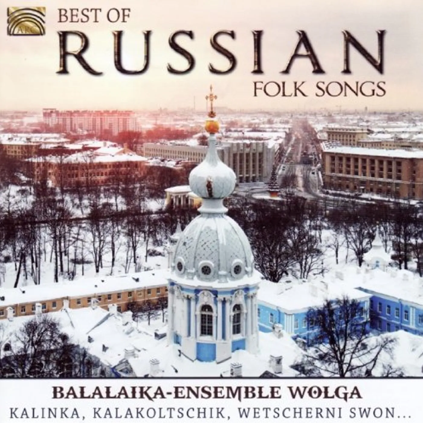 Balalaika Ensemble Wolga BEST OF RUSSIAN FOLK SONGS CD