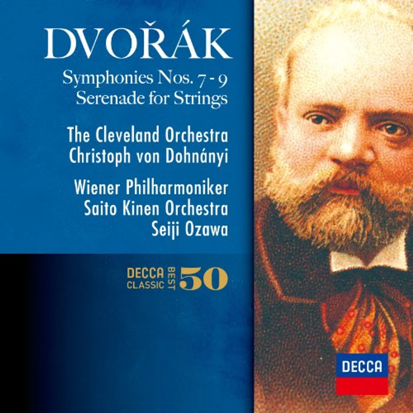 Seiji Ozawa DVORAK: THE SYMPHONIES NOS.7-9. CD