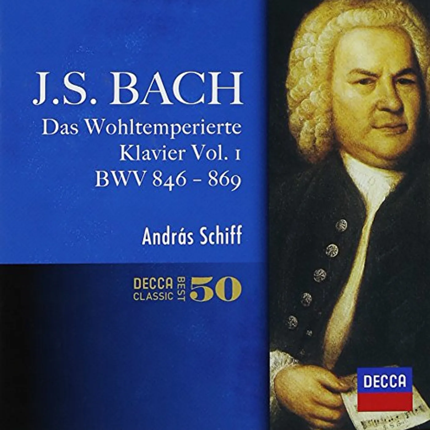 András Schiff J.S.BACH: DAS WOHLTEMPERIRTE CLAVIER CD