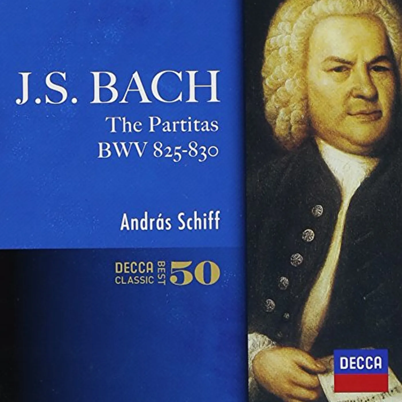 András Schiff J.S.BACH: SIX PARTITAS CD