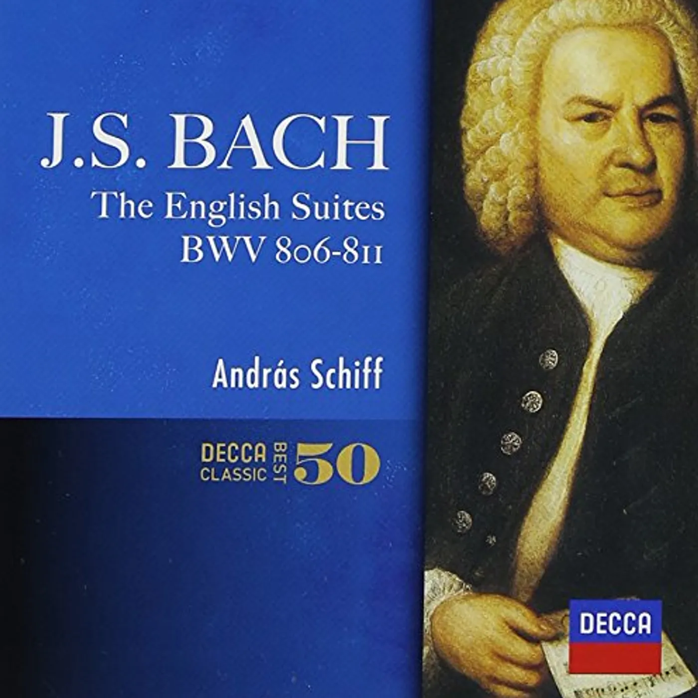 András Schiff J.S.BACH: ENGLISH SUITES CD