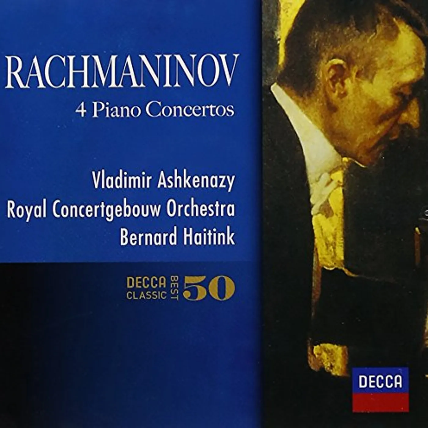 Vladimir Ashkenazy RACHMANINOV: PIANO CONCERTOS CD