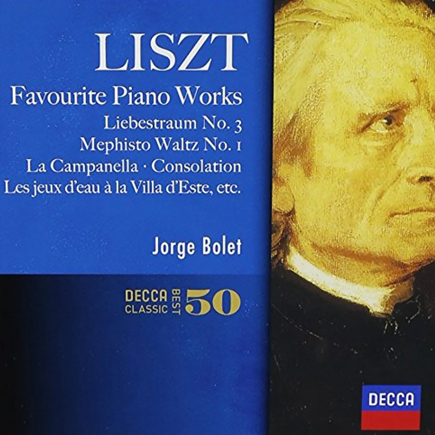 Jorge Bolet LISZT FAVORITE PIANO WORKS CD