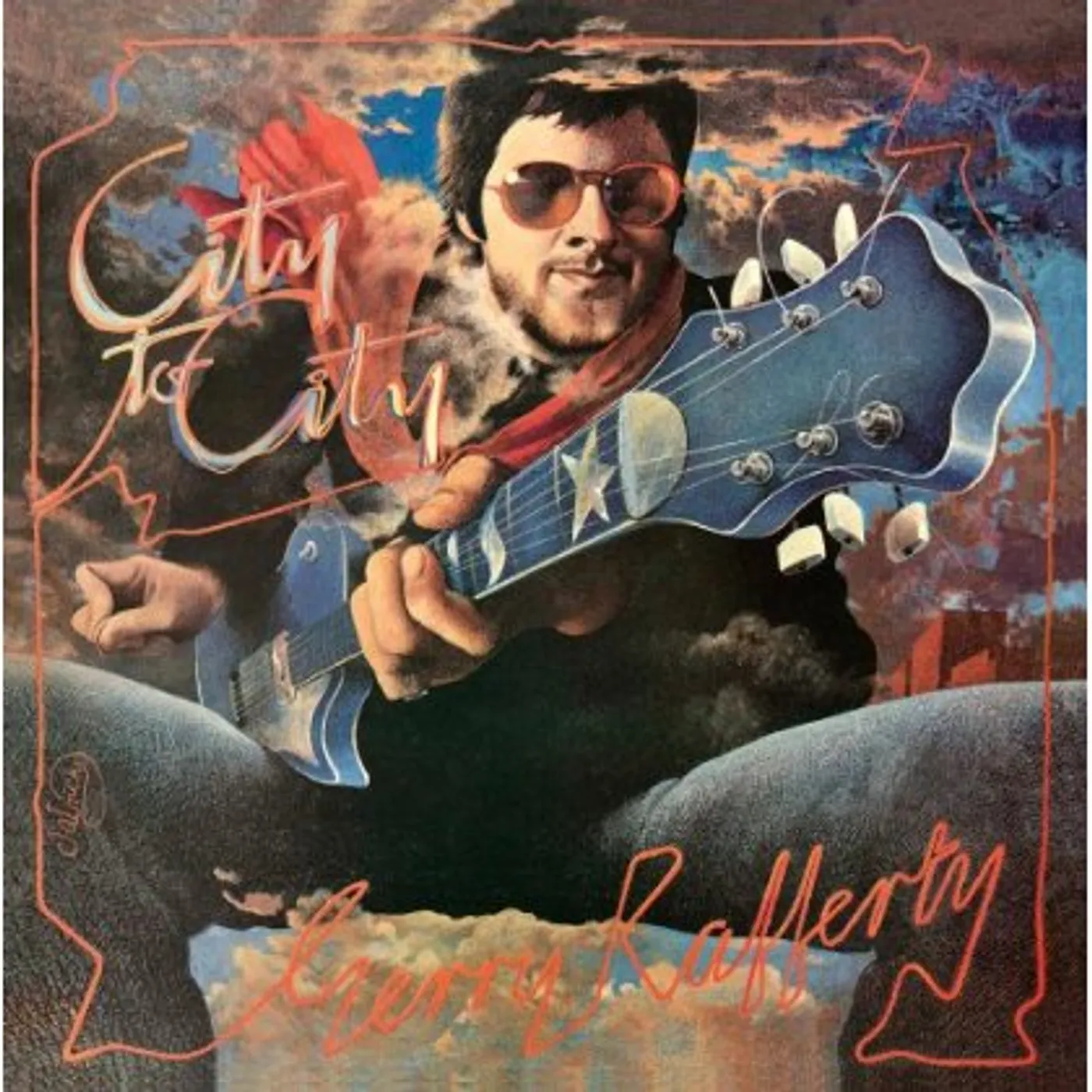 Gerry Raffety City To City Vinyl Record