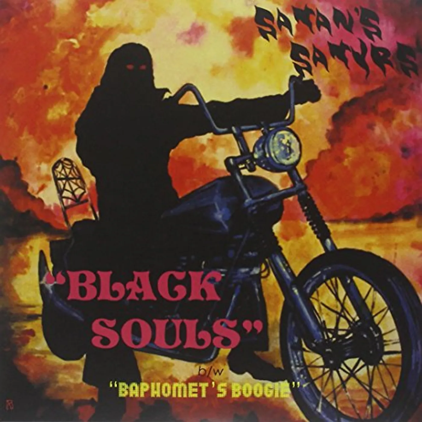 Satan's Satyrs Black Souls Vinyl Record