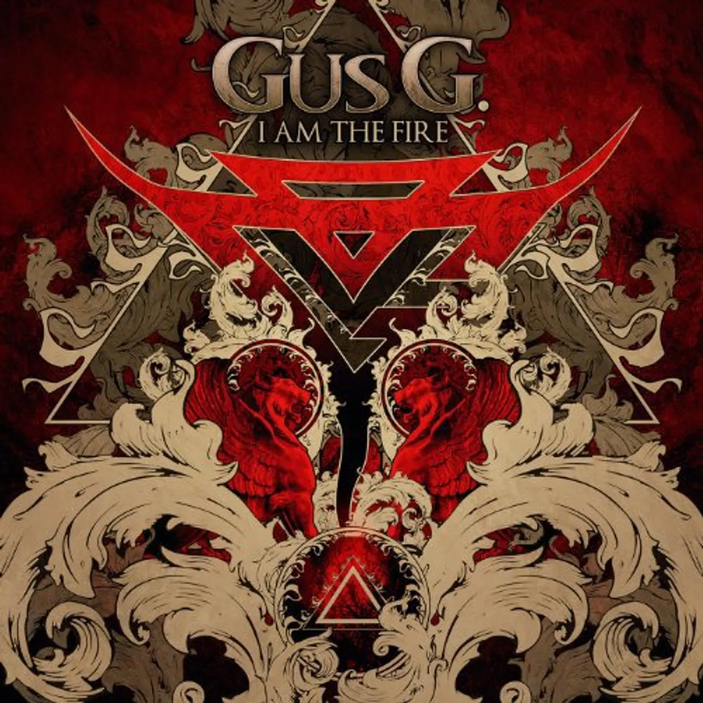 Gus G. I AM THE FIRE Vinyl Record - UK Release