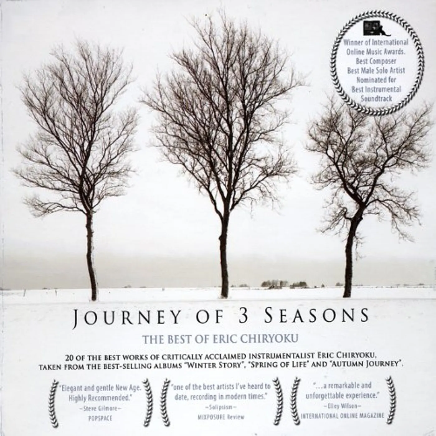 Eric Chiryoku JOURNEY OF 3 SEASONS CD