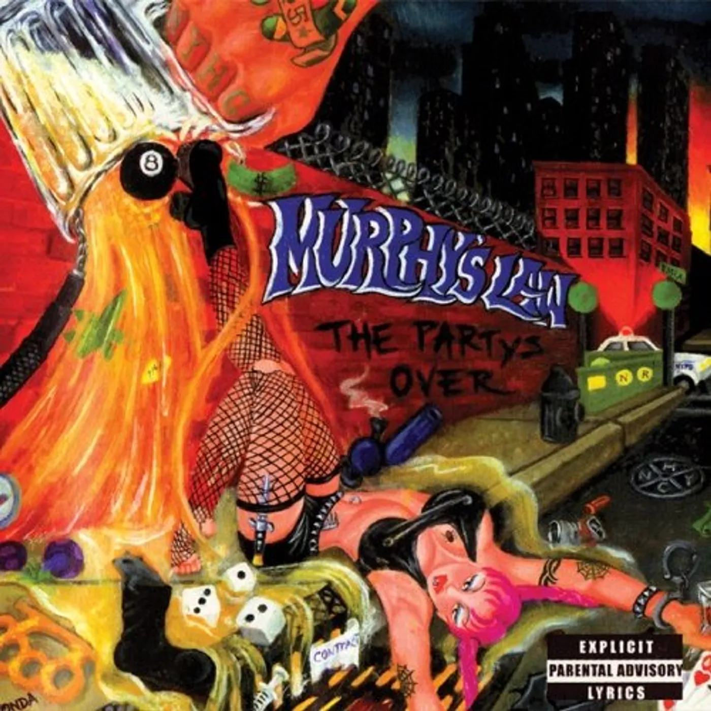 Murphy's Law PARTY'S OVER CD
