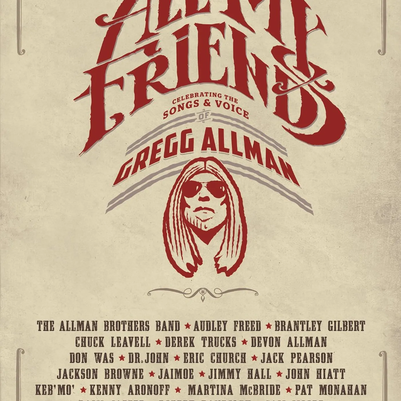 Gregg Allman ALL MY FRIENDS: CELEBRATING THE SONGS & VOICE OF DVD