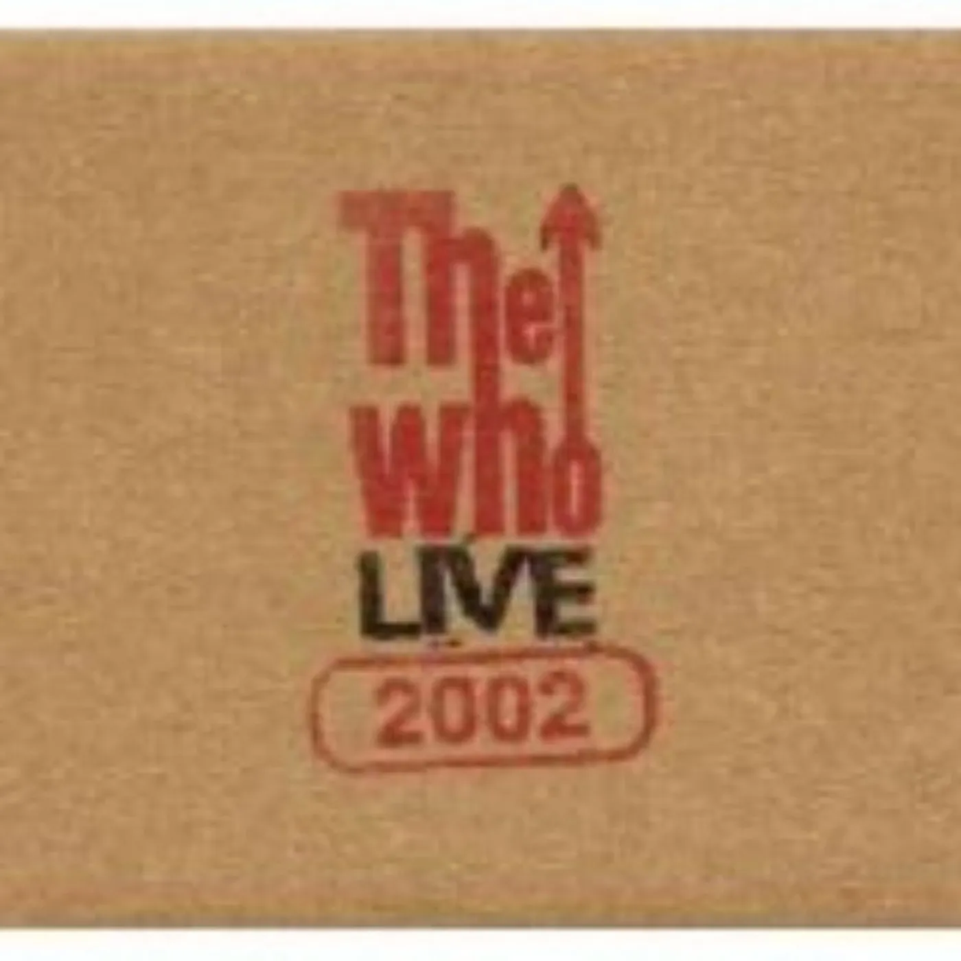 The Who LIVE: LAS VEGAS NV 9/14/02 CD
