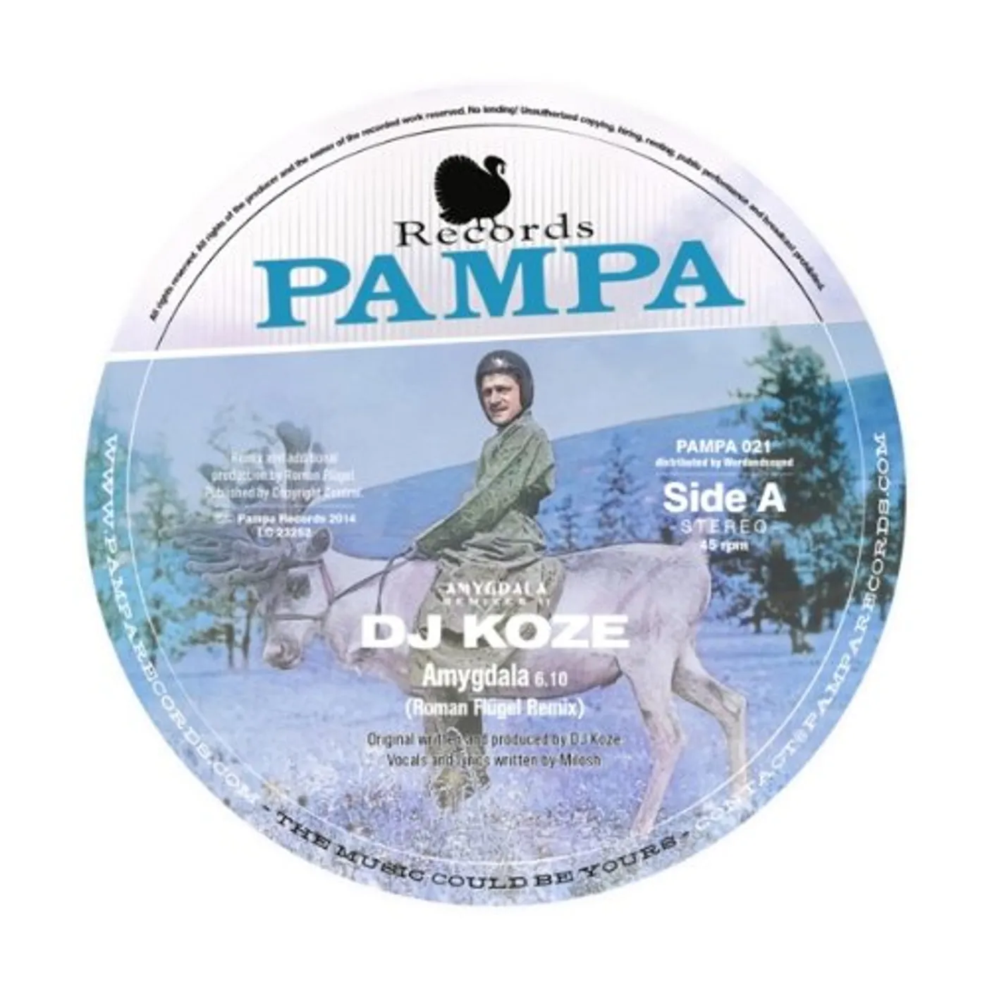 DJ Koze AMYGDALA REMIXES 2 Vinyl Record