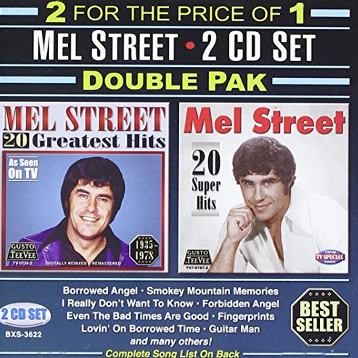 MEL STREET 40 SONGS CD