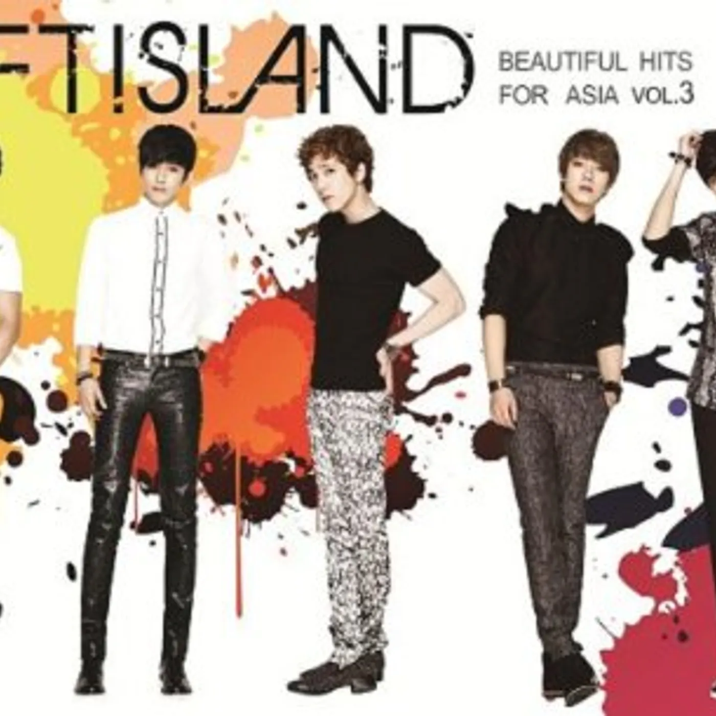 FTISLAND BEAUTIFUL HITS FOR ASIA 3 CD