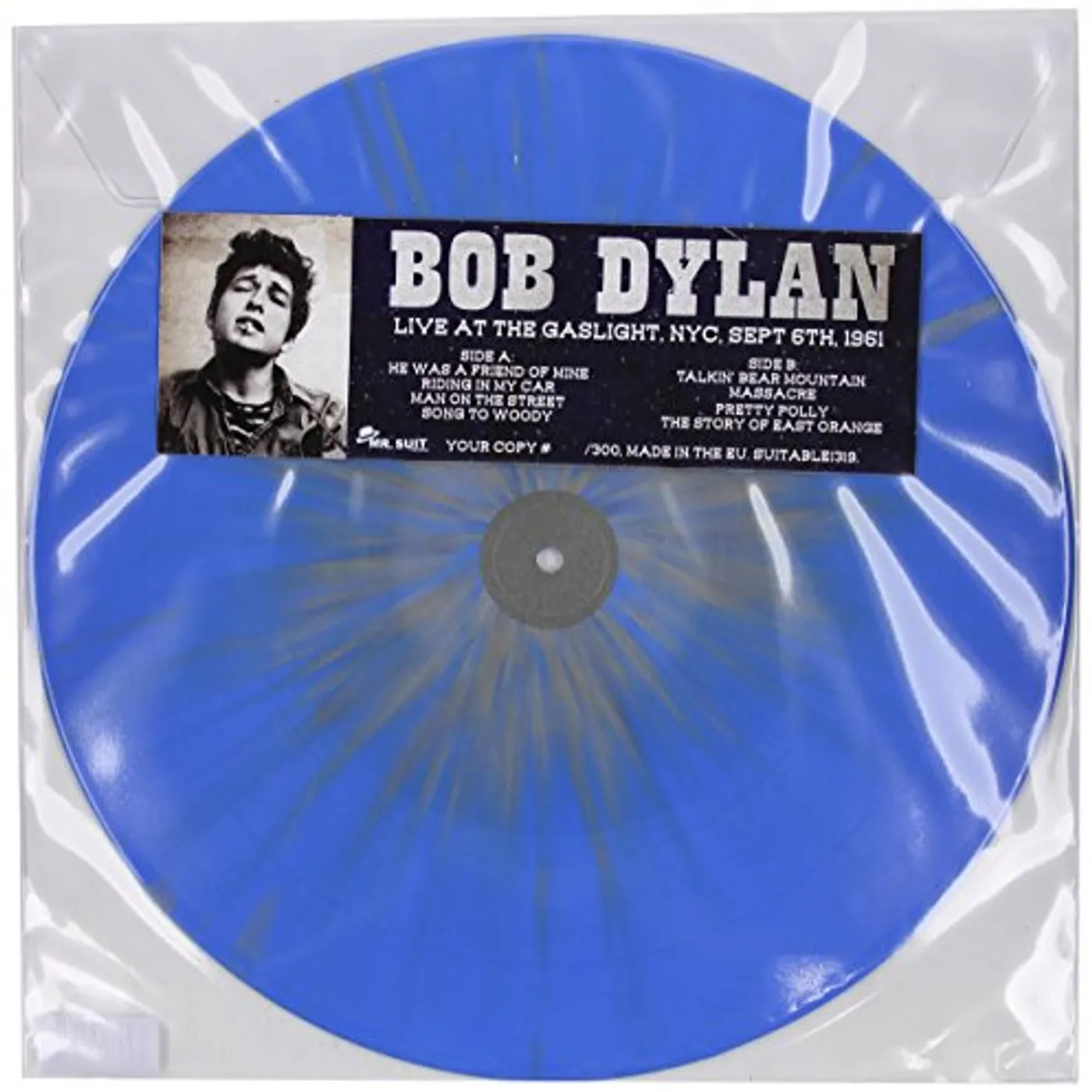 Bob Dylan LIVE AT THE GASLIGHT NYC SEPTEMBER 6TH 1961 Vinyl Record