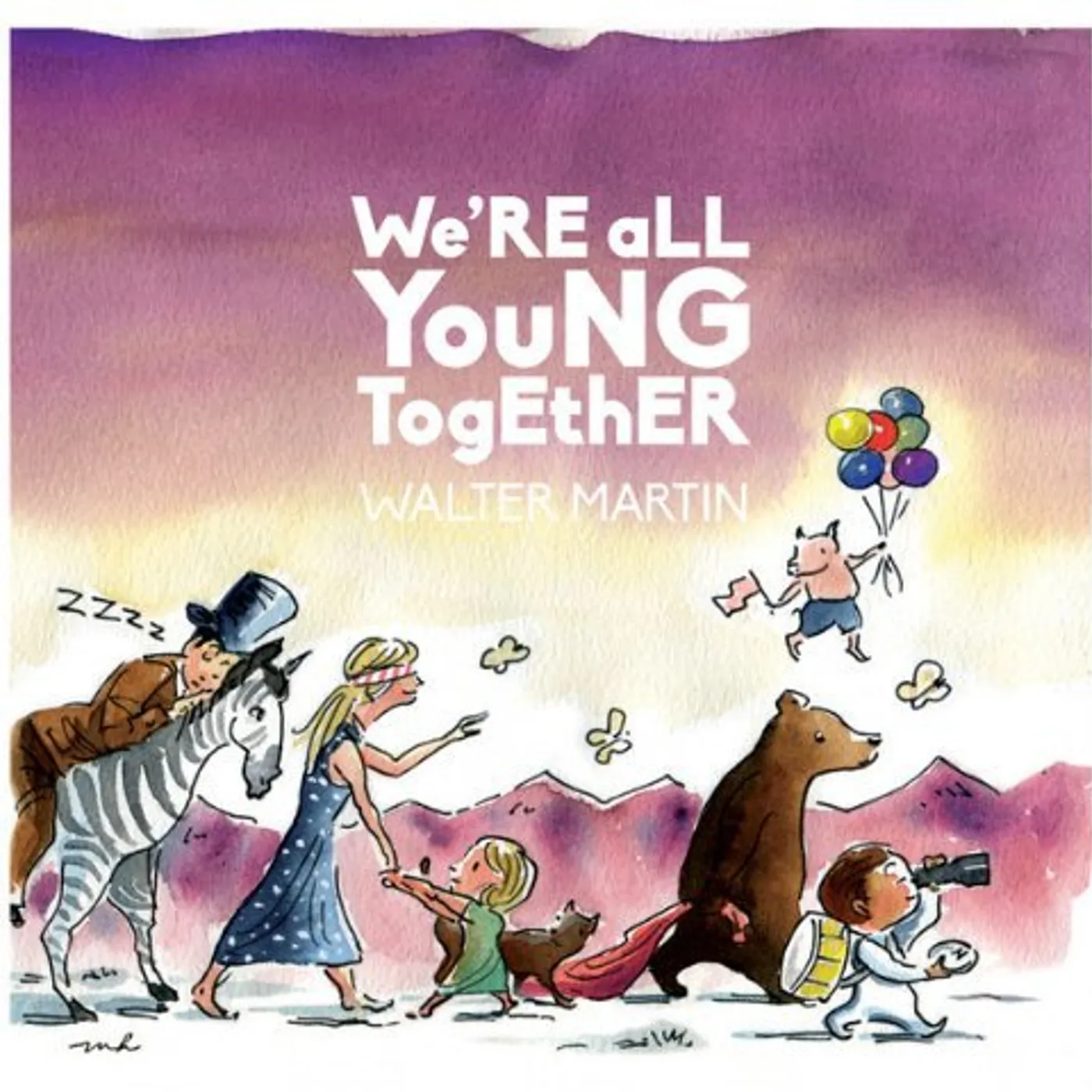 Walter Martin We're All Young Together Vinyl Record