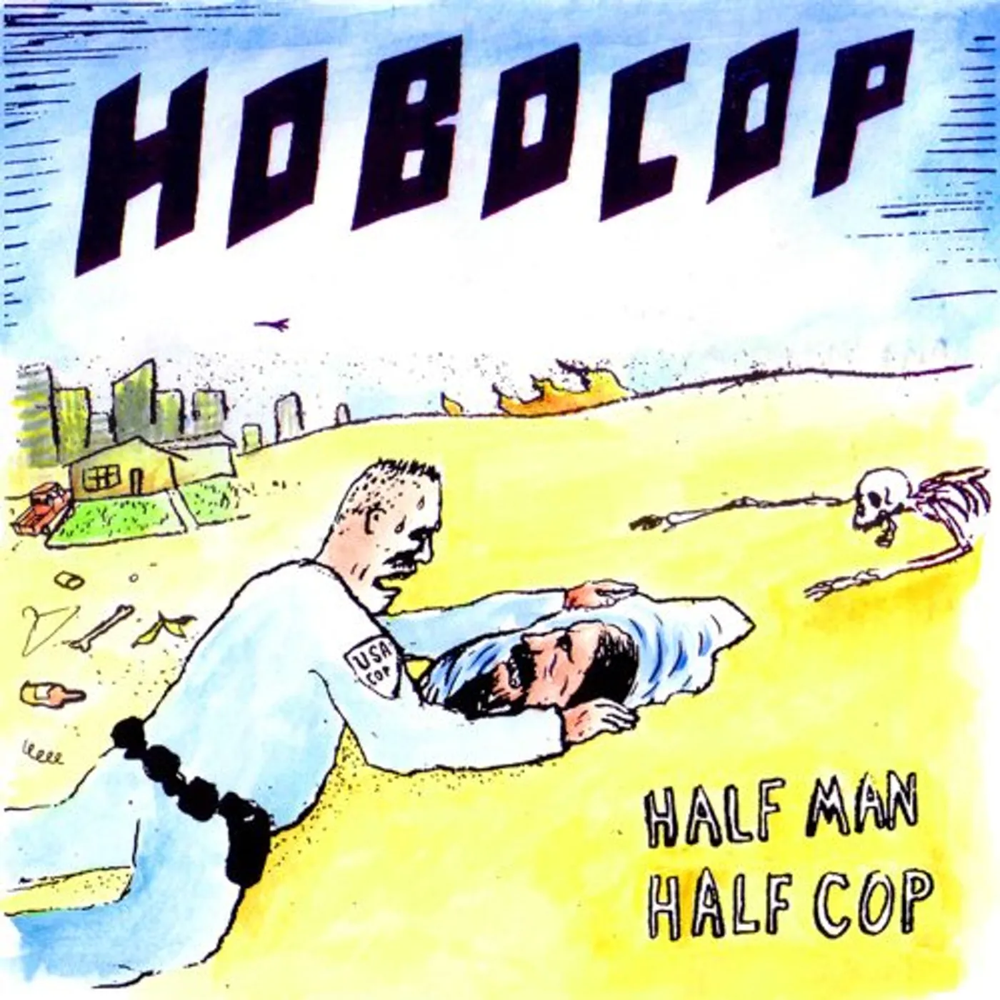 Hobocop HALF MAN HALF COP Vinyl Record