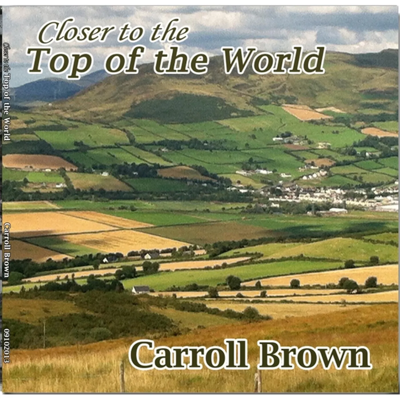 Carroll Brown CLOSER TO THE TOP OF THE WORLD CD