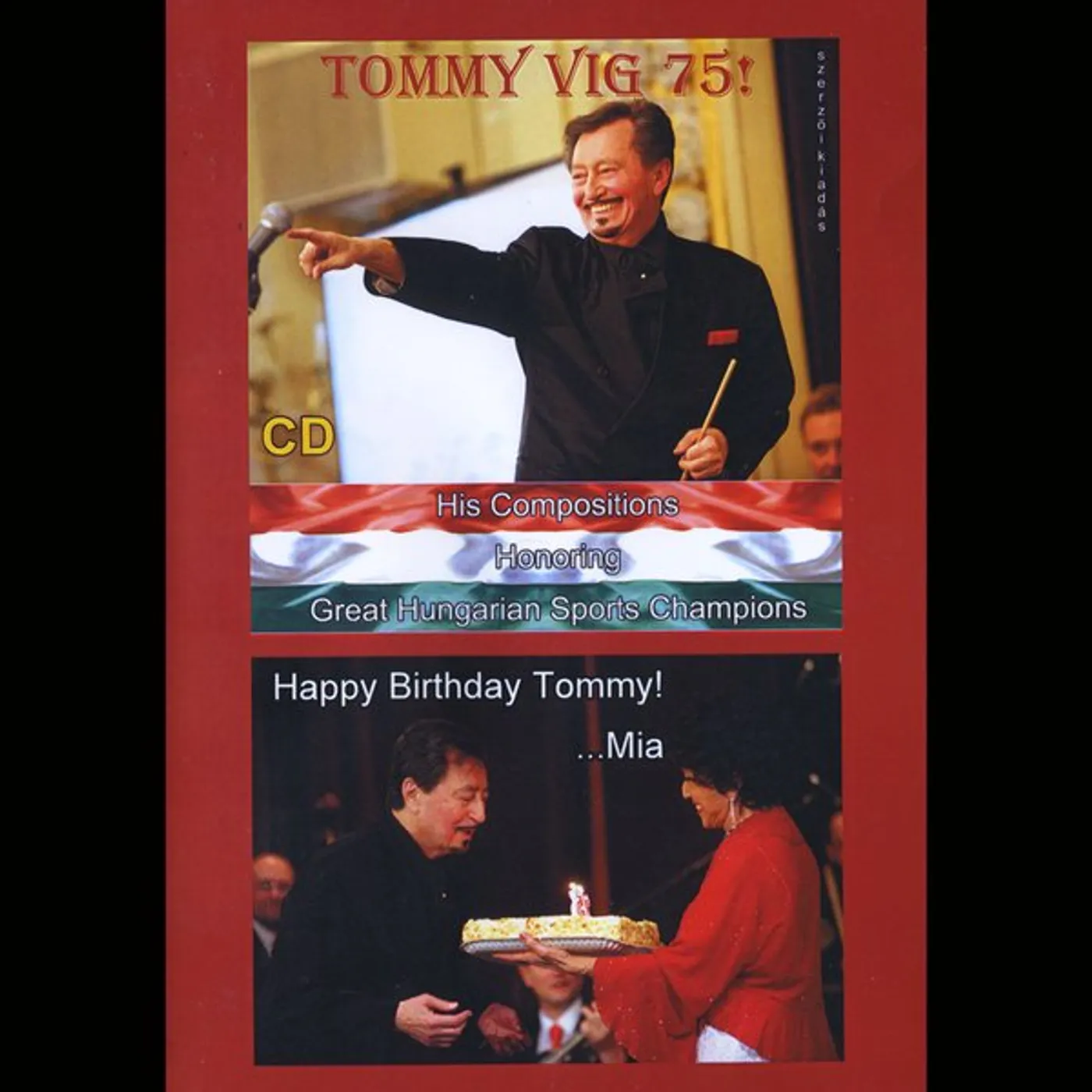 TOMMY VIG 75 ! CD