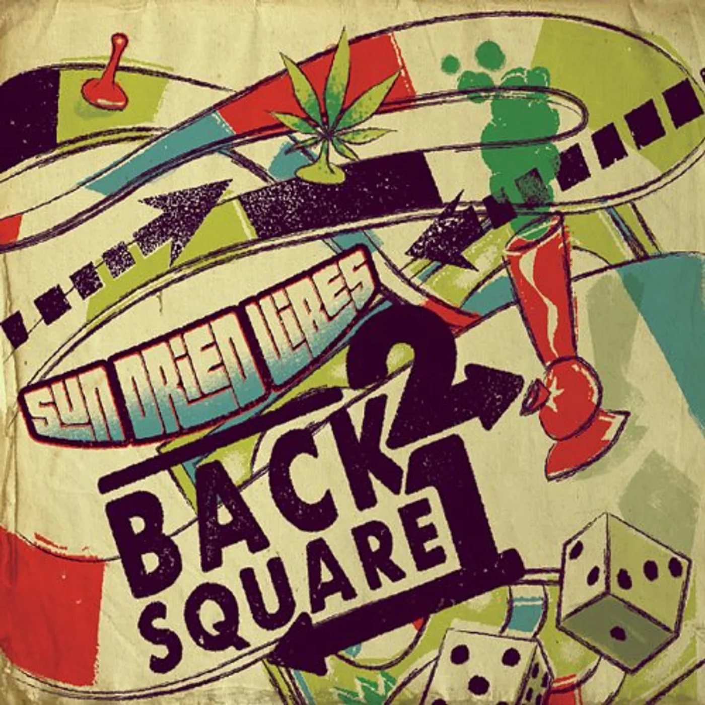 Sun-Dried Vibes BACK2SQUARE1 CD