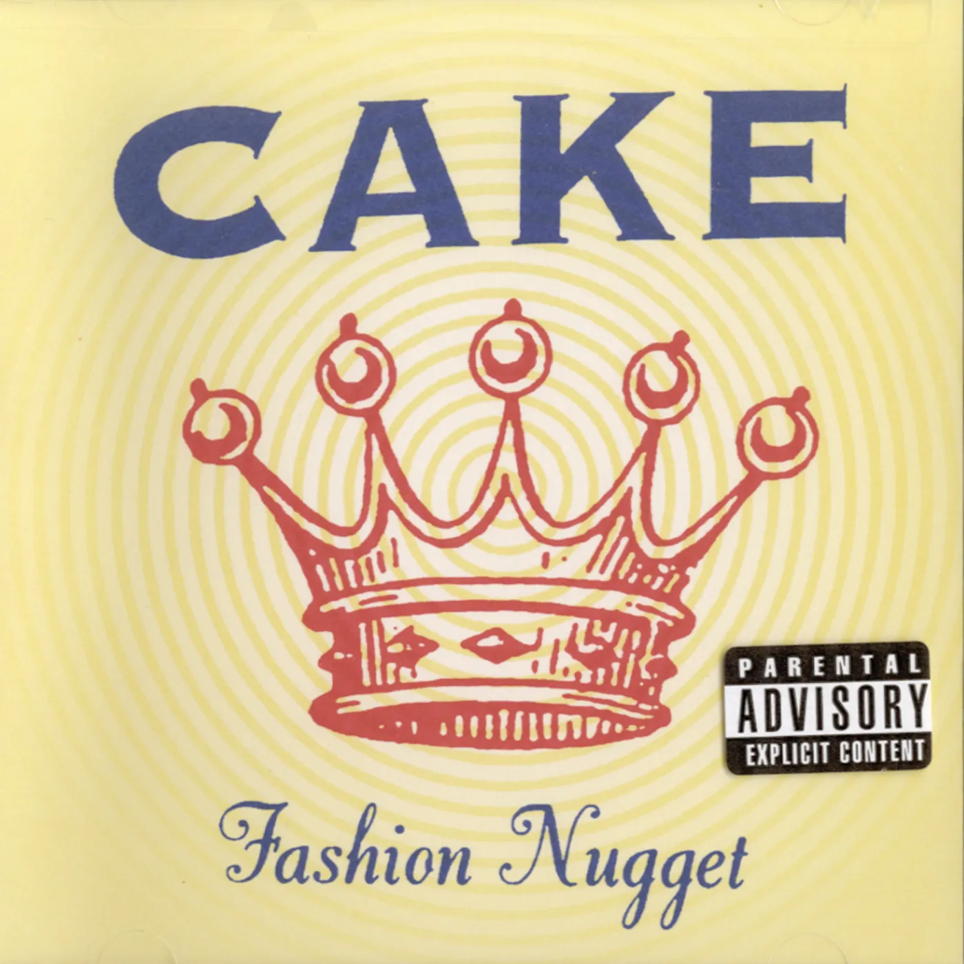 CAKE FASHION NUGGET CD