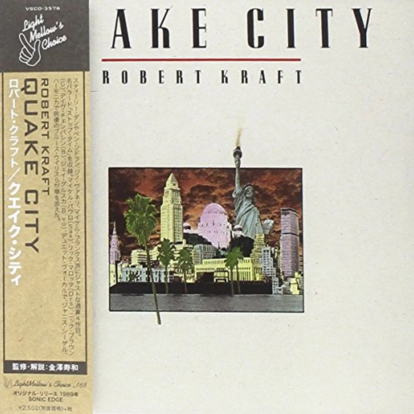 Robert Kraft QUAKE CITY CD