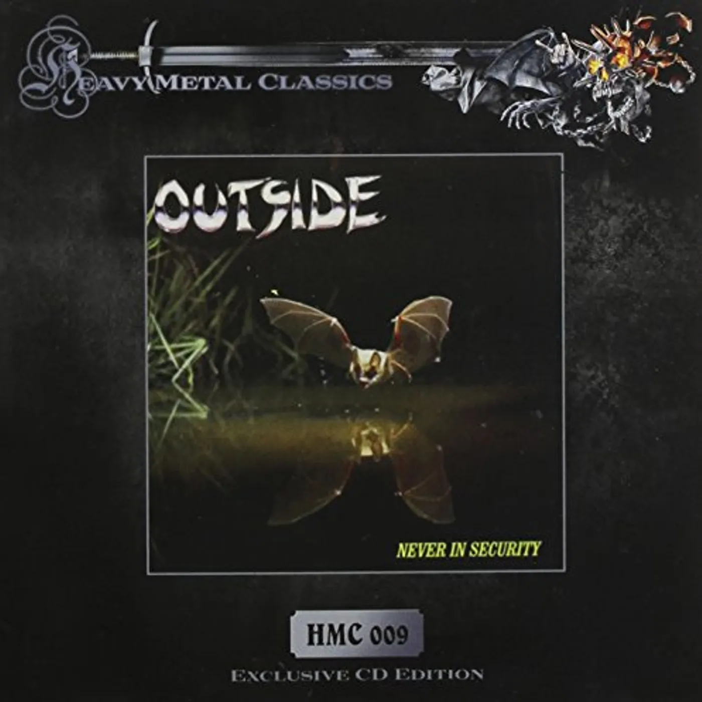 Outside NEVER IN SECURITY CD