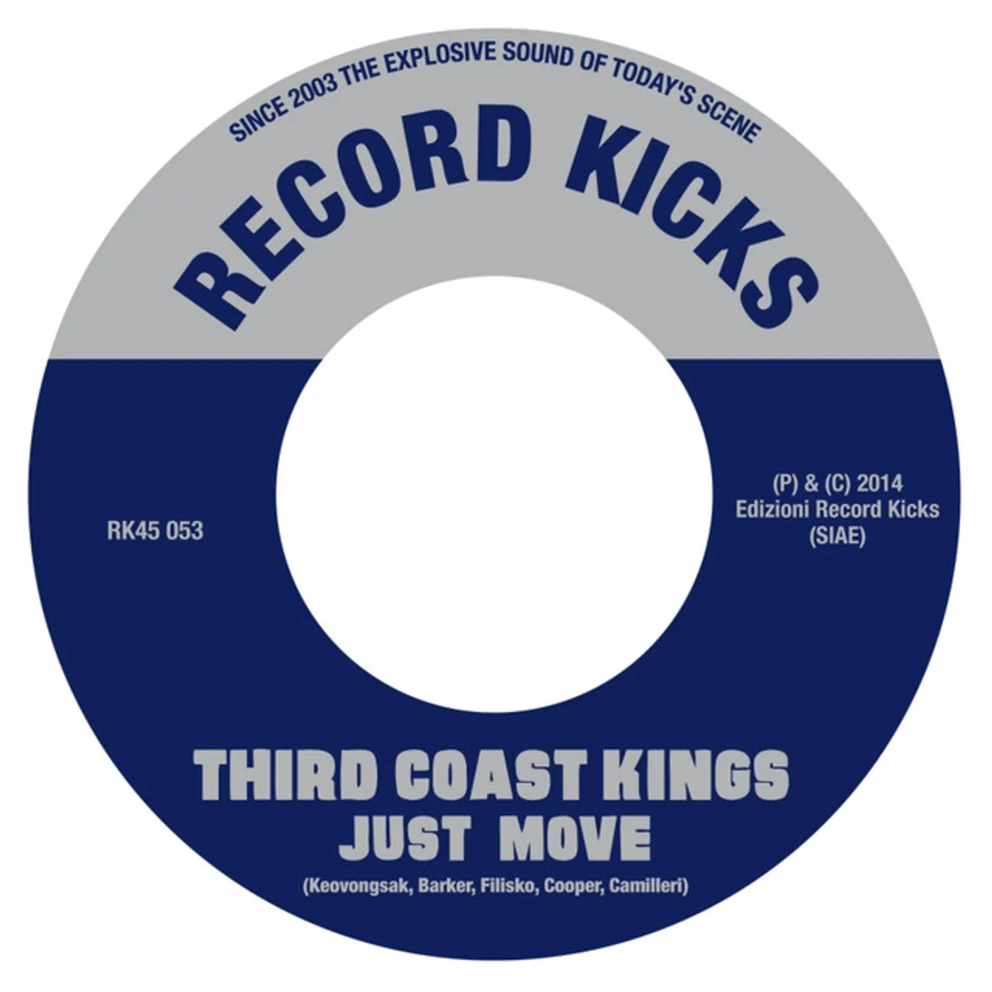 Third Coast Kings JUST MOOVE/ICE CREAM MAN Vinyl Record